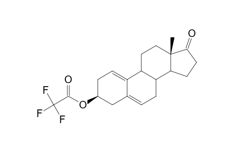 Estra-1(10),5-dien-17-one, 3-[(trifluoroacetyl)oxy]-, (3.beta.)-