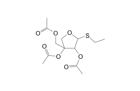 2,3,3'-tri-o-acetyl-1-thio-.alpha./.beta.-D-apiofuranoside