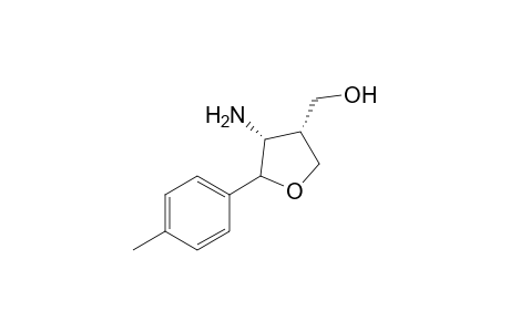 2-p-Tolyl-trans-3-amino-trans-4-hydroxymethyltetrahydrofuran