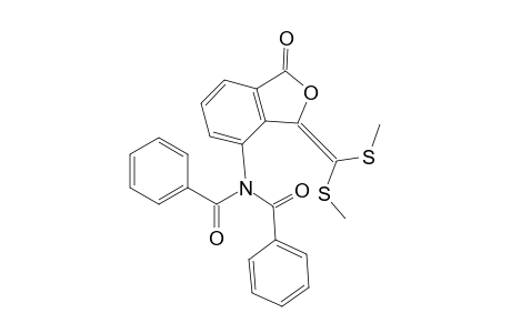 3-[bis( Methylthio)methylene]-4-bis(benzoyl)-amino-3H-isobenzofuran-1-one