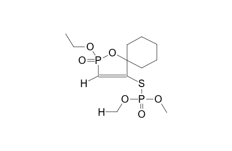 2-ETHOXY-2-OXO-4-(DIMETHOXYPHOSPHORYLTHIO)-5,5-PENTAMETHYLENE-1,2-OXAPHOSPHOLENE-3