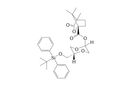 (5S)-5-(tert-Butyldiphenylsilanyloxymethyl)-1,4-dioxan-2(ax)-yl (1S)-camphanoate