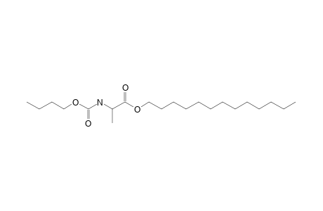 L-Alanine, N-butoxycarbonyl-, tridecyl ester