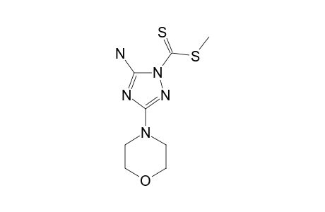 METHYL-(5-AMINO-3-MORPHOLINO-1,2,4-TRIAZOL-1-YL)-DITHIOCARBONATE