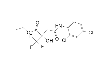 ethyl 4-(2,4-dichloroanilino)-2-hydroxy-4-oxo-2-(trifluoromethyl)butanoate