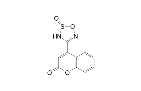 4-(2-Oxo-2H-[1]benzopyran-4-yl)-1,2,3,5-oxathiadiazol-2-oxide
