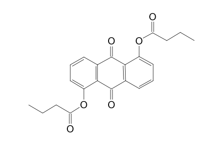 (5-butanoyloxy-9,10-dioxo-1-anthryl) butanoate