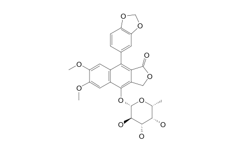 PATENTIFLORIN_B;7-O-BETA-L-FUCOPYRANOSYL-DIPHYLLIN
