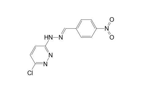 4-Nitrobenzaldehyde (6-chloro-3-pyridazinyl)hydrazone
