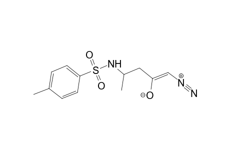 (Z)-1-diazonio-4-(p-tolylsulfonylamino)pent-1-en-2-olate