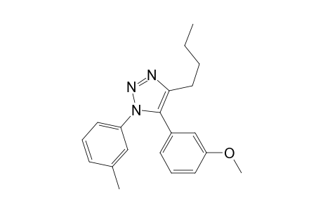 4-Butyl-5-(3-methoxyphenyl)-1-m-tolyl-1H-1,2,3-triazole