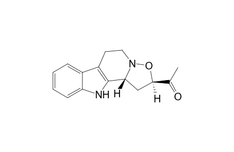 anti-2-Acetyl-1,2,4,5-tetrahydrooxazolo[3,2-a].beta.-carboline
