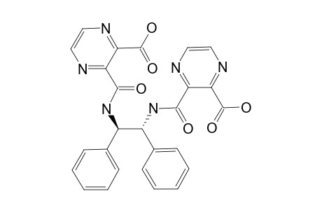 3,3'-[[(1R,2R)-1,2-DIPHENYL-1,2-ETHANE-DIYL]-BIS-(IMINOCARBONYL)]-BIS-PYRAZINE-CARBOXYLIC-ACID