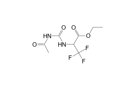 ethyl 2-{[(acetylamino)carbonyl]amino}-3,3,3-trifluoropropanoate