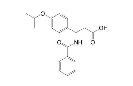 3-Benzamido-3-(4-isopropoxyphenyl)propanoic acid