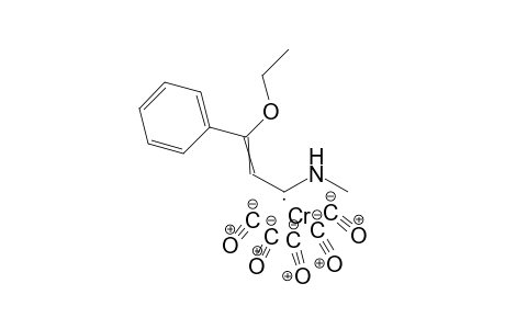 (E/Z)-Pentacarbonyl[3-ethoxy-1-(methylamino)-3-phenyl-2-propenyliden]chromium