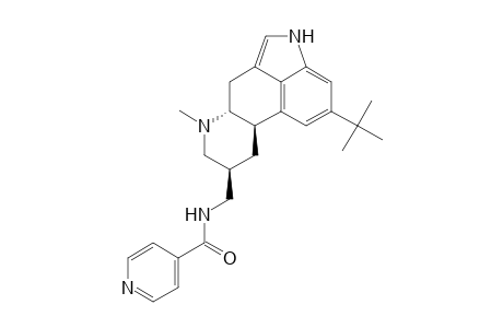 6-Methyl-8.beta.-isonicotinoylaminomethyl-13-tert-butyl-ergoline