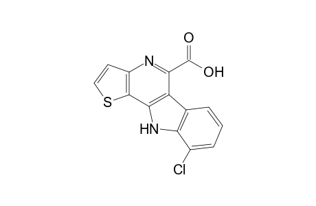 9-Chloro-10H-thieno[2',3':5,6]pyrido[4,3-b]indol-5-carboxylic acid