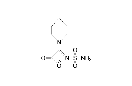 2-Piperidino-2-sulfamoylimino-acetic acid, anion