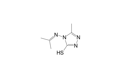 5-Methyl-4-(propan-2-ylideneamino)-4H-1,2,4-triazole-3-thiol
