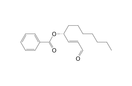 (R)-(E)-4-(Benzoyloxy)-2-undecenal