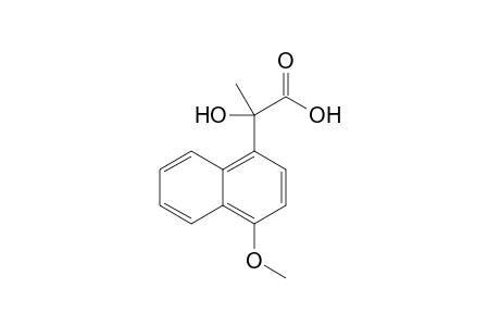 2-Hydroxy-2-(4-methoxy-1-naphthyl)propanoic acid