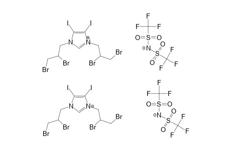 1,3-DI-(2,3-DIBROMOPROPYL)-4,5-DIIODOIMIDAZOLIUM-BIS-(TRIFLUOROMETHANESULFONYL)-AMIDE