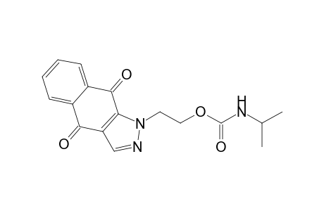 1H-Benz[f]indazole, carbamic acid, derivative