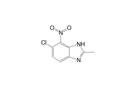 5-Chloranyl-2-methyl-4-nitro-1H-benzimidazole