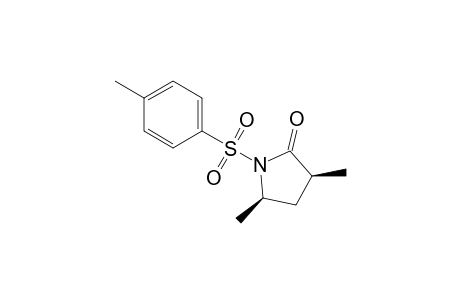 (3S,5R)-3,5-dimethyl-1-(4-methylphenyl)sulfonyl-pyrrolidin-2-one