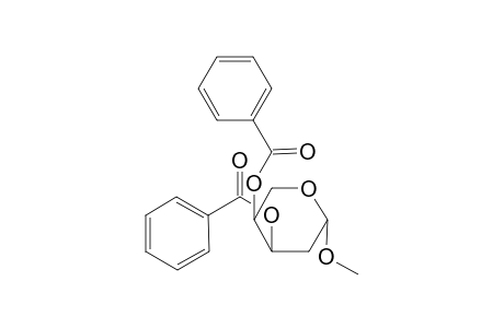 Methyl 2-deoxy-3,4-di-O-benzoyl-.beta.,L-erythro-pentopyranoside