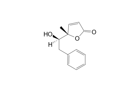 (5S*,1'R*)-5-(1'-Hydroxy-2'-phenylethyl)-5-methyl-5H-furan-2-one