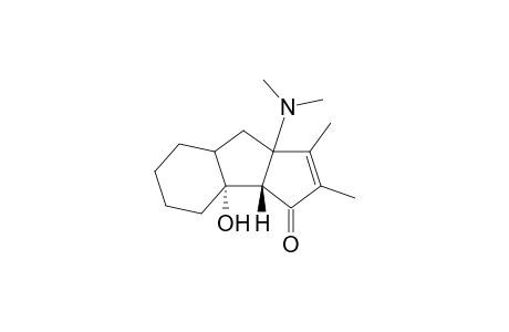 (3bR,3aS)-8a-(Dimethylamino)-3b-hydroxy-1,2-dimethyl-3b,4,5,6,7,7a,8,8a-octahydro-3aH-cyclopenta[a]inden-3-one