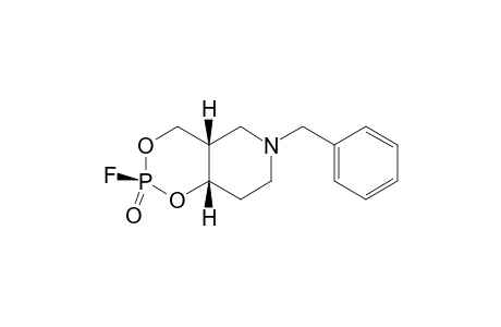 (+)-(1S,3S,6S)-7-Benzyl-3-fluoro-2,4-dioxa-7-aza-3-phosphadecalin 3-Oxide