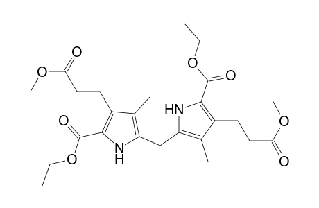 1H-Pyrrole-3-propanoic acid, 5,5'-methylenebis[2-(ethoxycarbonyl)-4-methyl-, dimethyl ester