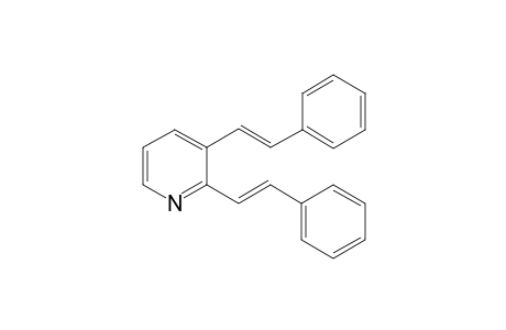 2,3-Bis[(E)-2-phenylethenyl]pyridine