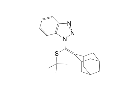 1-Adamantylidene-tert-butylsulfanylmethyl-1H-benzotriazole