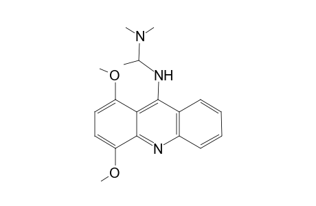 9-[1'-(N,N-Dimethylamino)ethylamino]-1,4-dimethoxyacridine