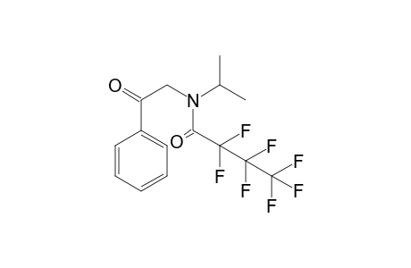 2-(Isopropylamino)acetophenone HFB