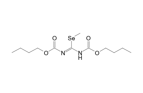 Methyl N,N'-bis(butoxycarbonyl)imidoselenocarbamate
