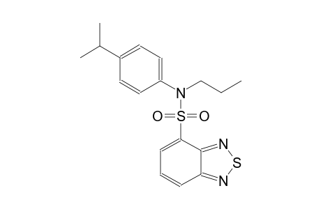2,1,3-benzothiadiazole-4-sulfonamide, N-[4-(1-methylethyl)phenyl]-N-propyl-