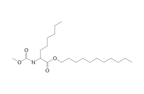 2-Aminocaprylic acid, N-methoxycarbonyl-, undecyl ester