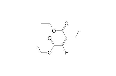 (E)-2-ethyl-3-fluoro-2-butenedioic acid diethyl ester