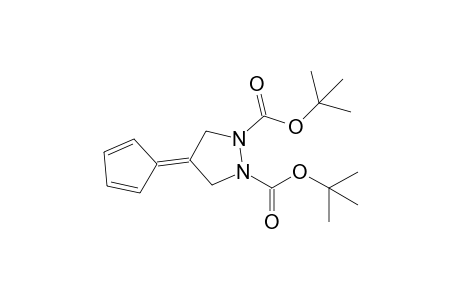 4-(1-cyclopenta-2,4-dienylidene)pyrazolidine-1,2-dicarboxylic acid ditert-butyl ester