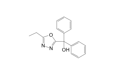 2-(1,1-Diphenyl-1-hydroxymethyl)-5-ethyl-1,3,4-oxadiazole
