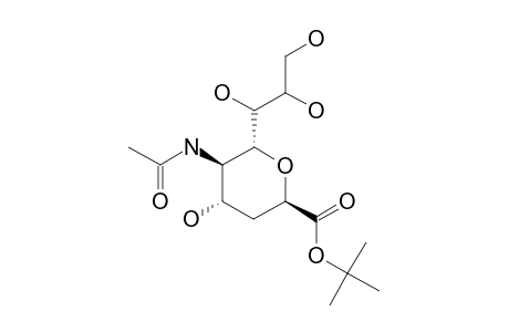 TERT.-BUTYL-5-ACETAMIDO-2,6-ANHYDRO-3,5-DIDEOXY-D-ERYTHRO-L-MANNO-NONONAT