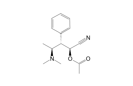(2S,3S,4S)-2-ACETOXY-4-DIMETHYLAMINO-3-PHENYLPENTANENITRILE