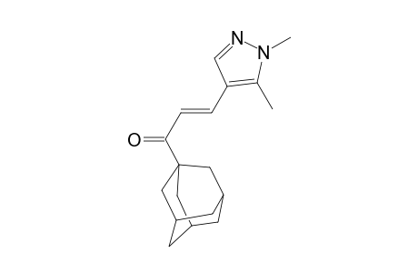 (E)-1-(1-adamantyl)-3-(1,5-dimethyl-4-pyrazolyl)-2-propen-1-one