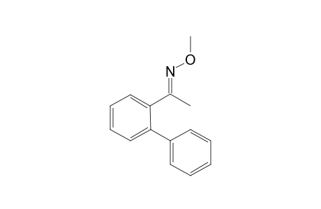 (E)-1-([1,1'-biphenyl]-2-yl)ethanone O-methyl oxime