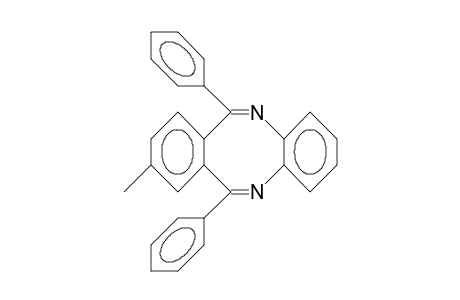8-Methyl-6,11-diphenyl-dibenzo(B,F)(1,4)diazocine